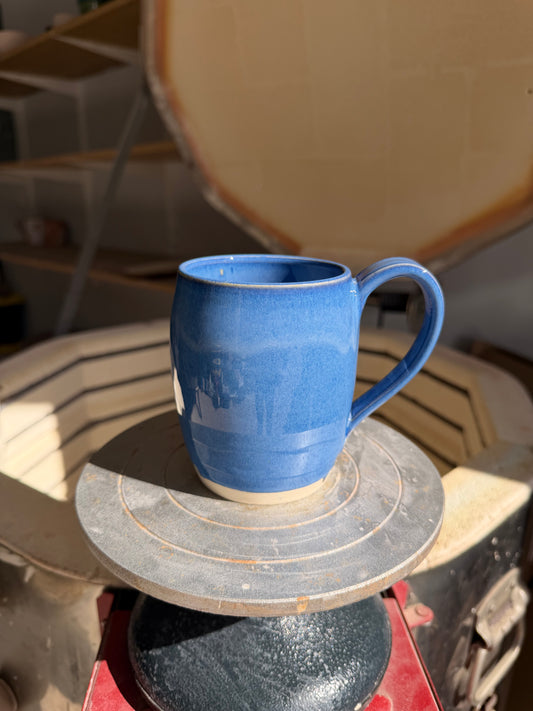 Blue Mug 4
