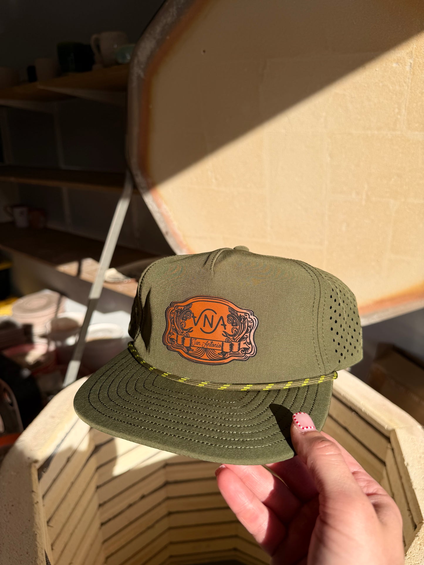 Green VNA Western Hat