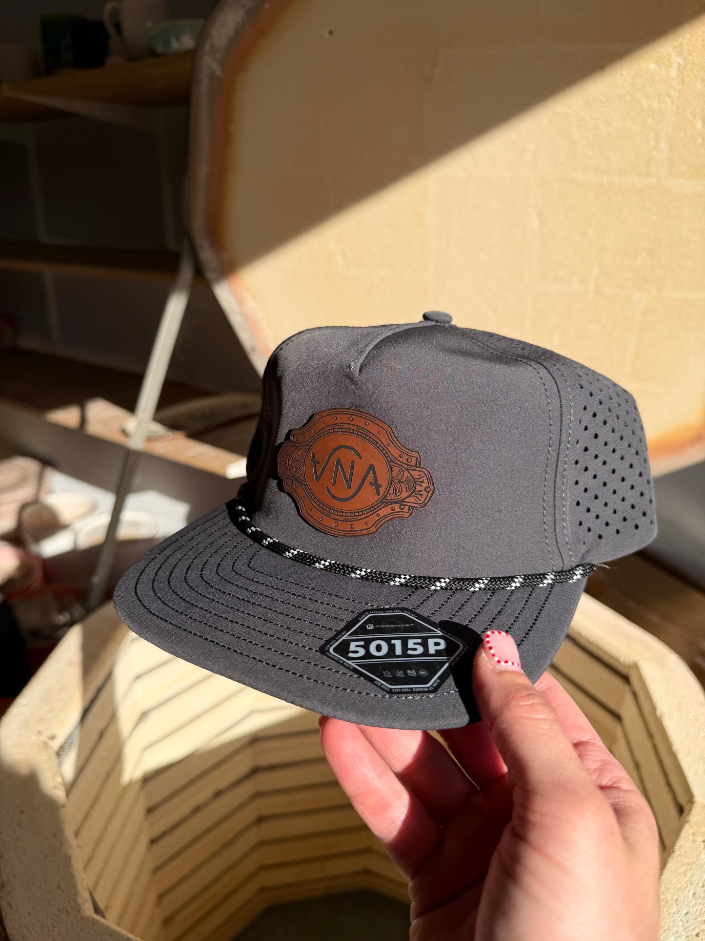 Dark Grey VNA Western Hat 2