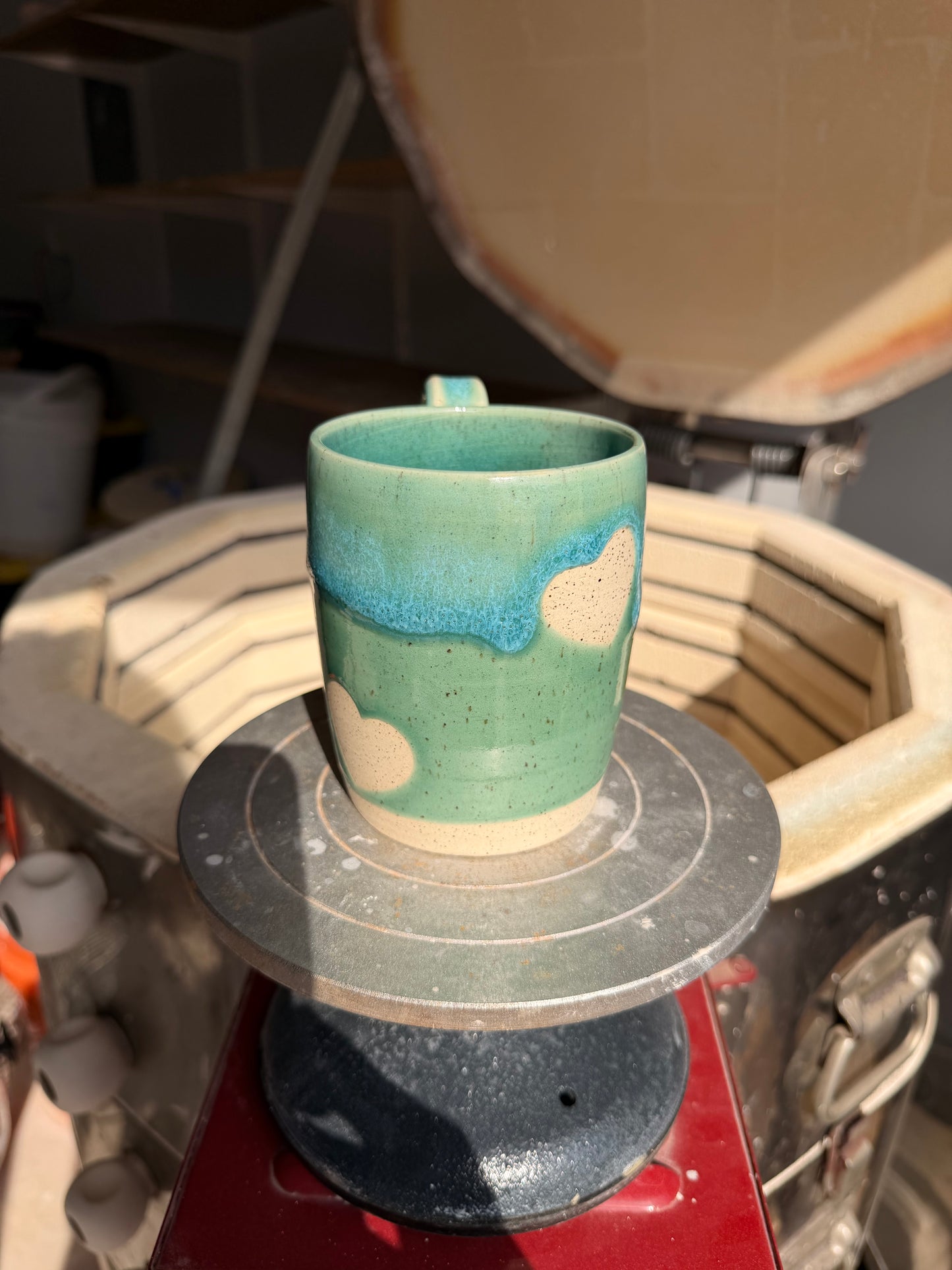 Ocean Love Heart Mug 2
