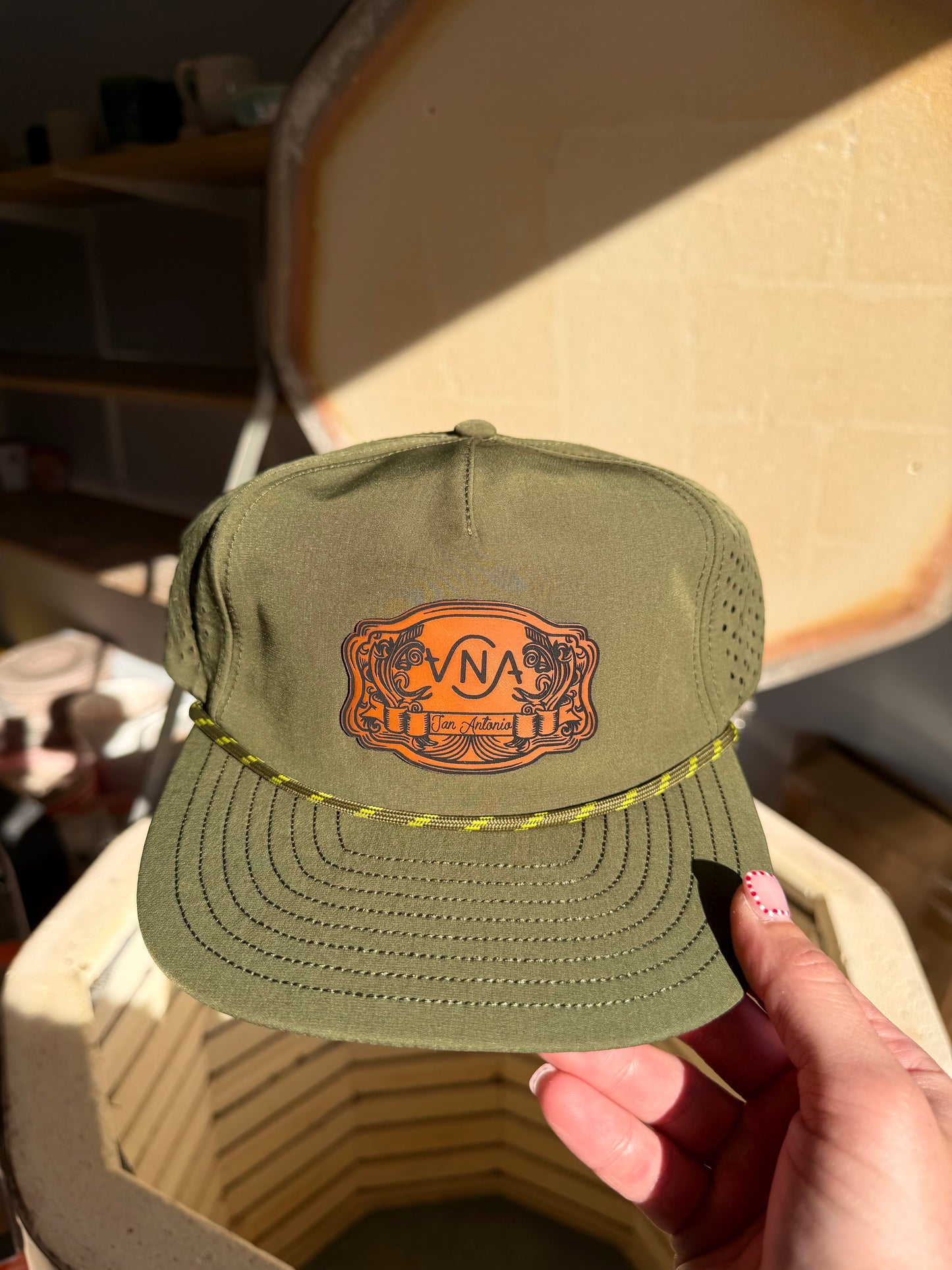 Green VNA Western Hat