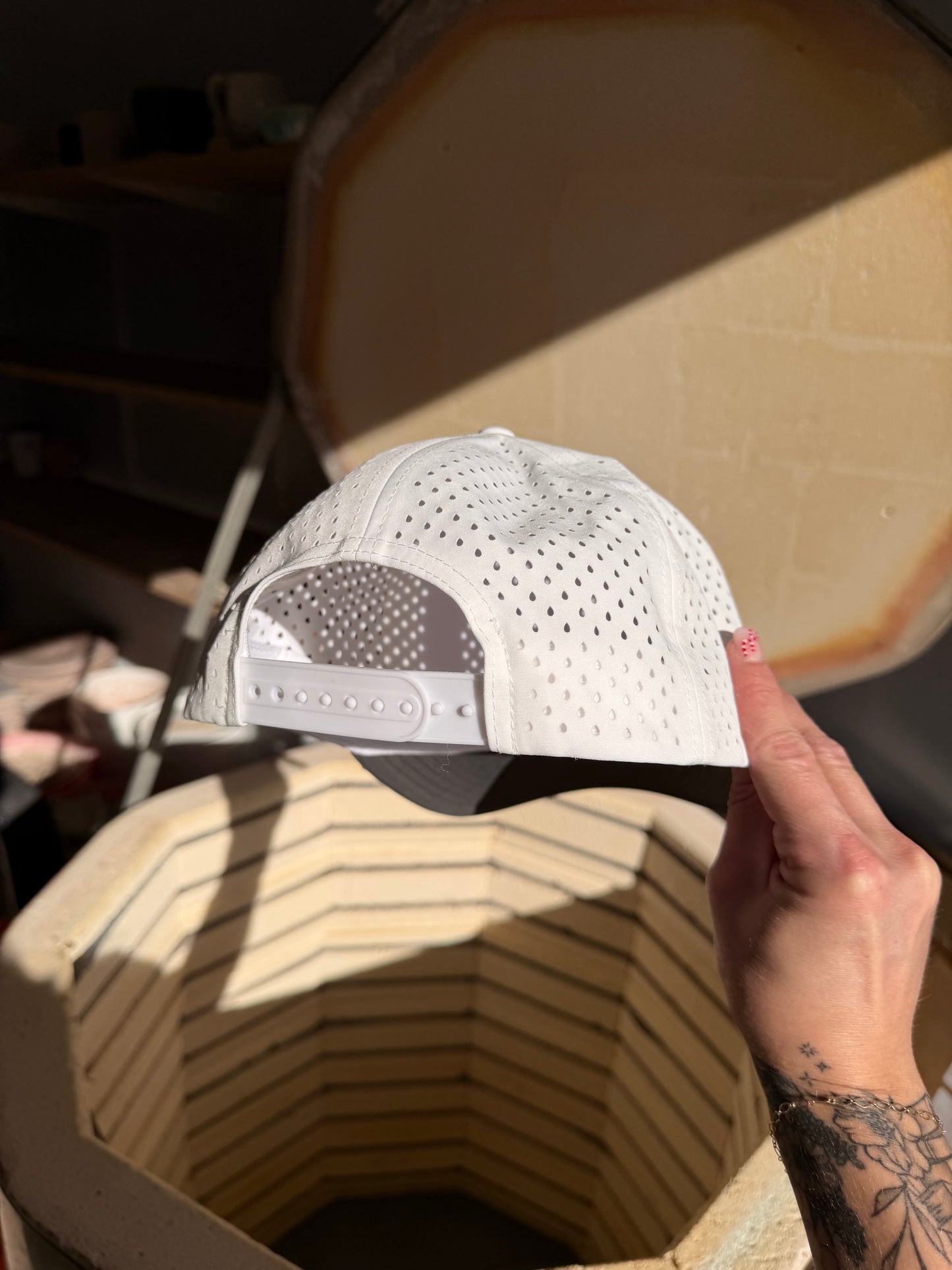 White VNA Hat