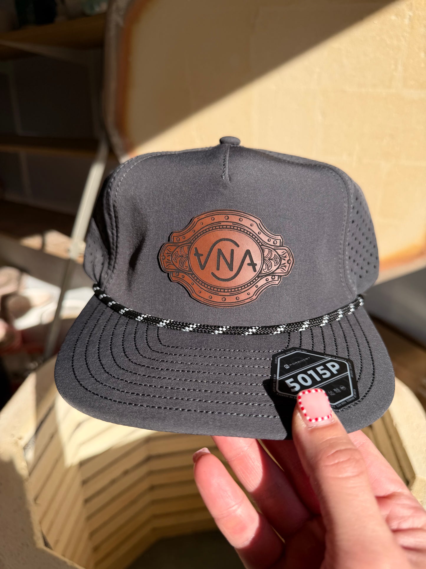 Dark Grey VNA Western Hat 2