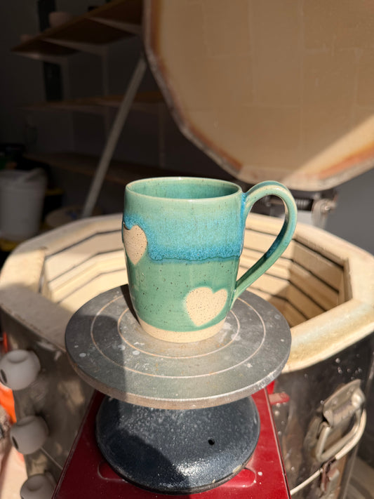 Ocean Love Heart Mug 5