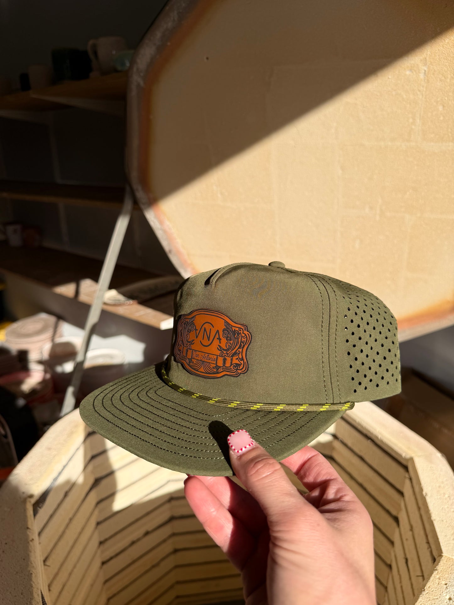 Green VNA Western Hat