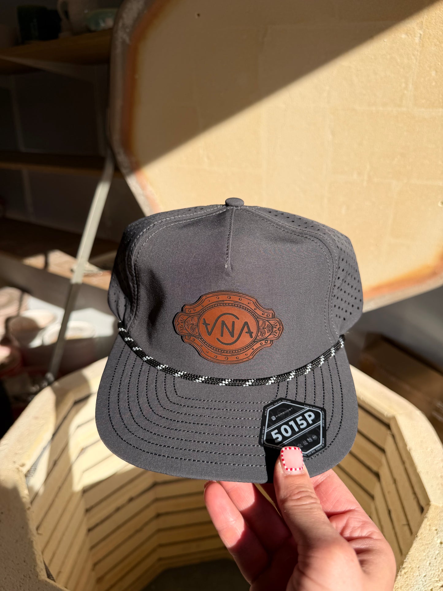 Dark Grey VNA Western Hat 2