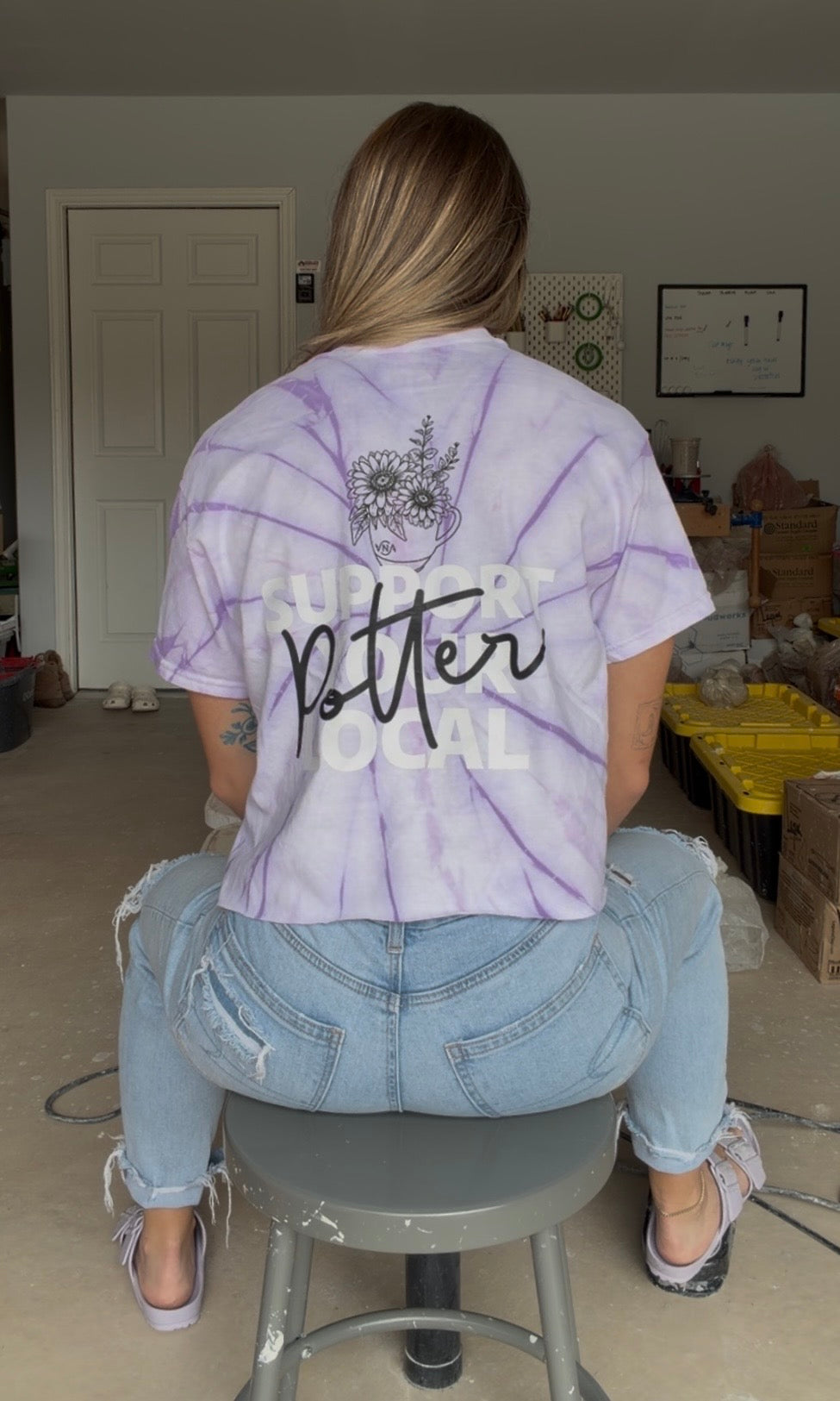 Support Your Local Potter- Crop