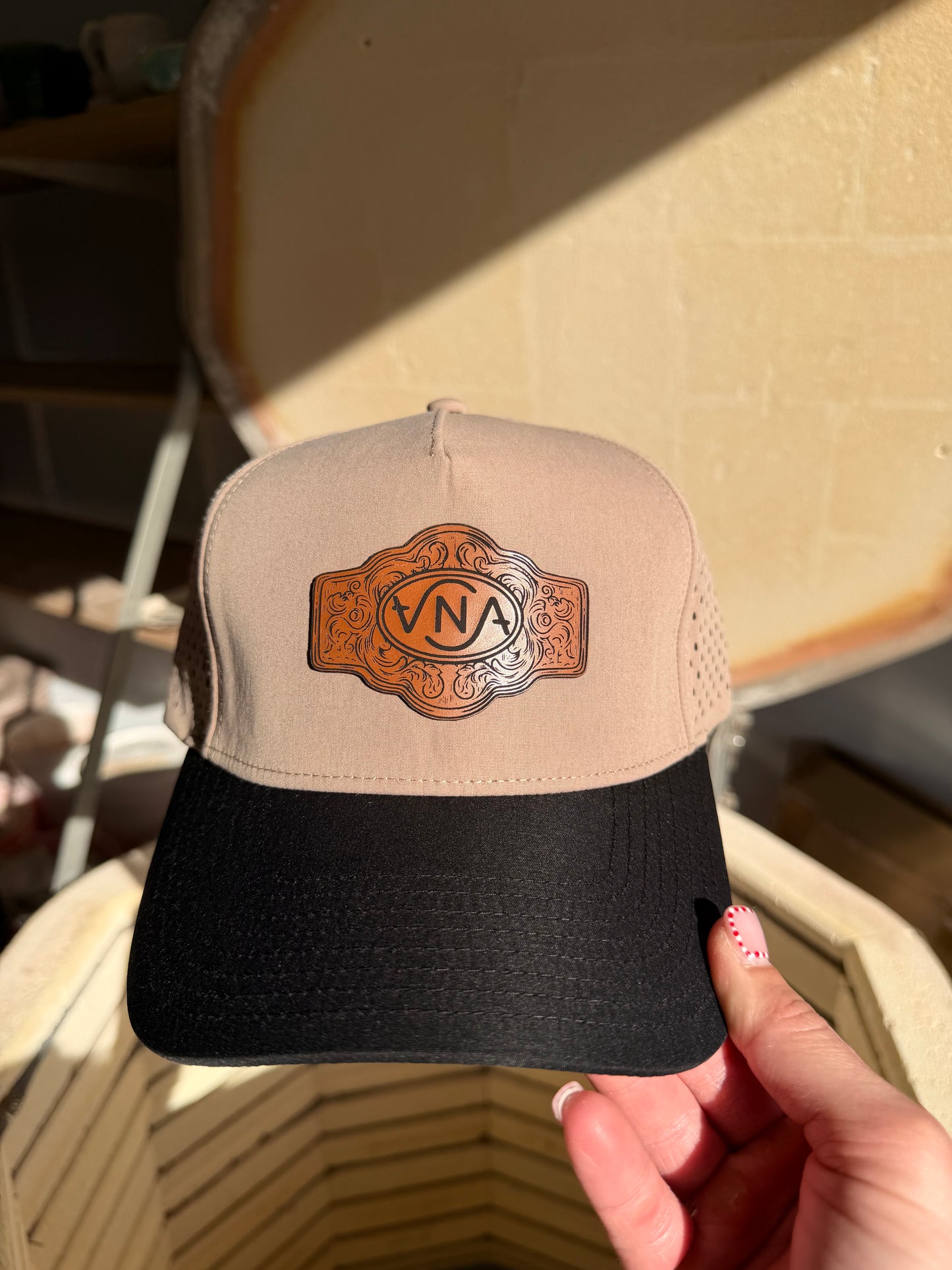 Tan VNA Western Hat