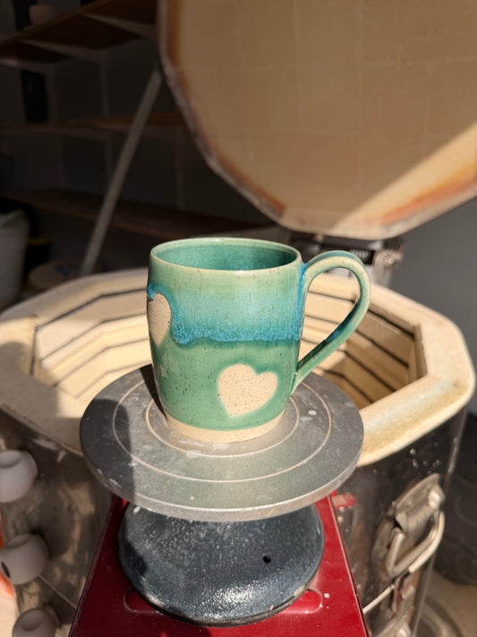 Ocean Love Heart Mug 7