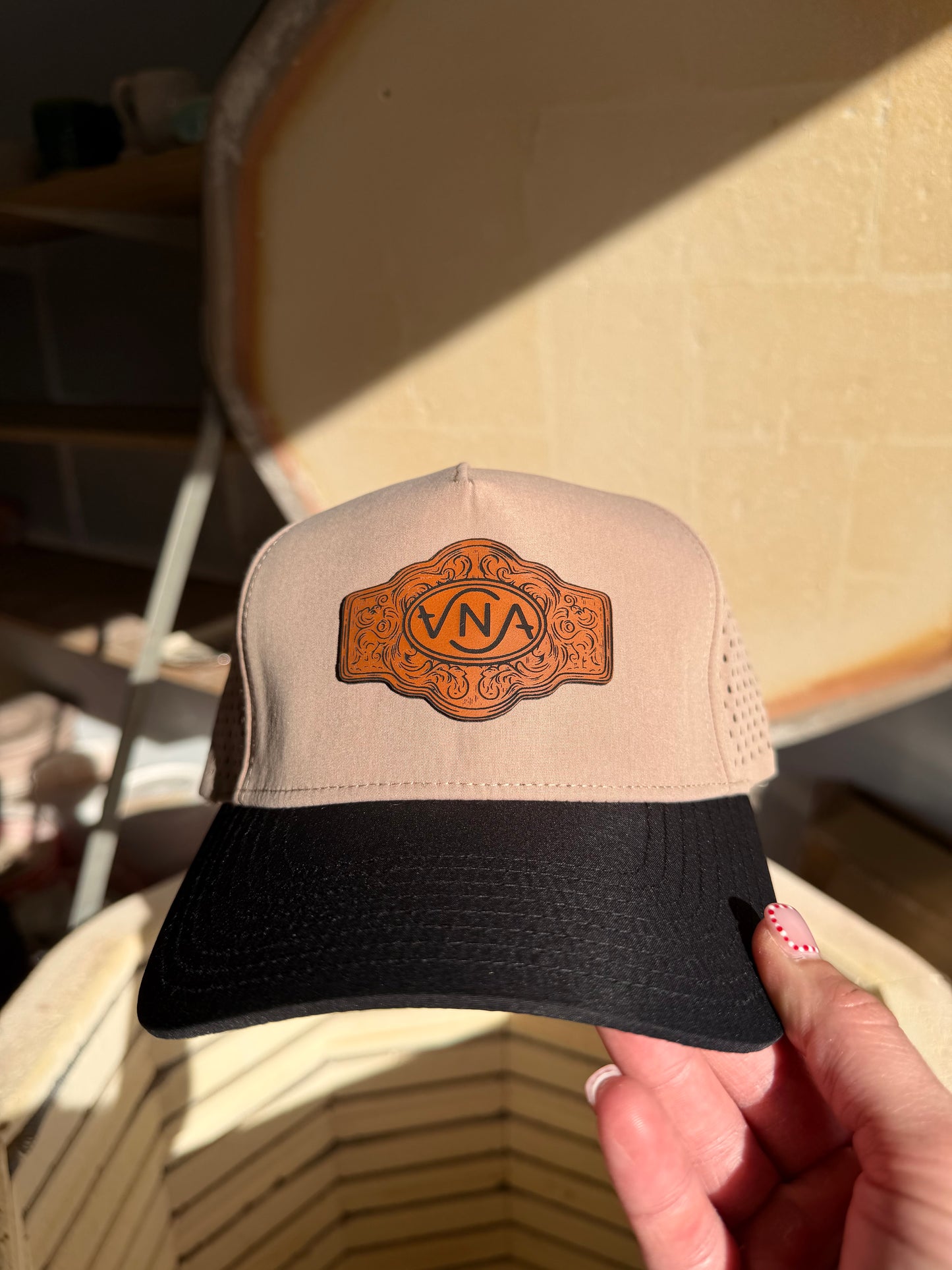 Tan VNA Western Hat