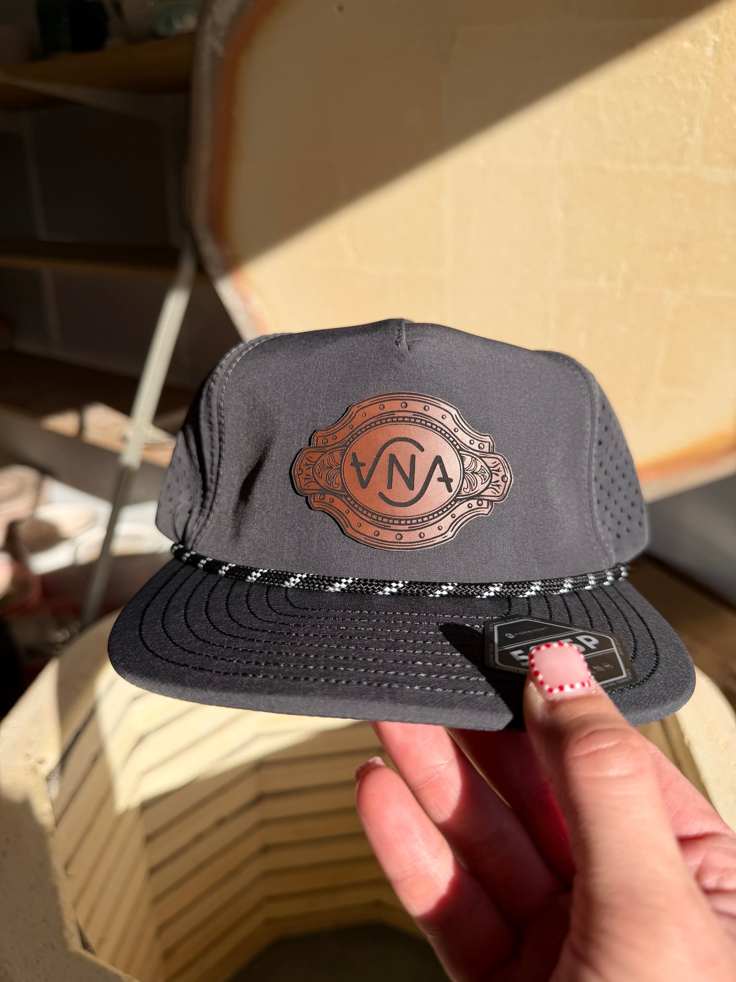 Dark Grey VNA Western Hat 2