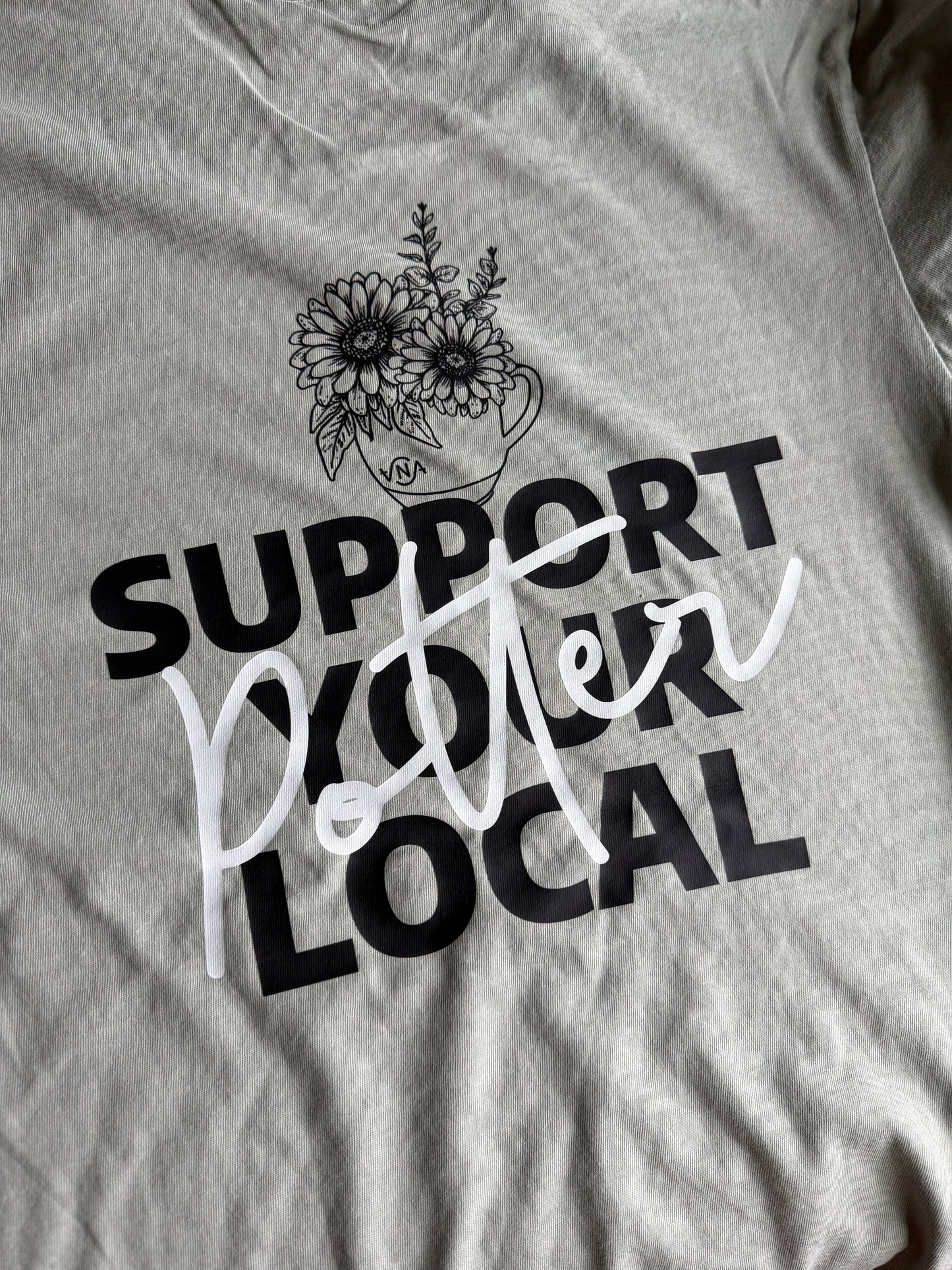 Support Your Local Potter- Tee